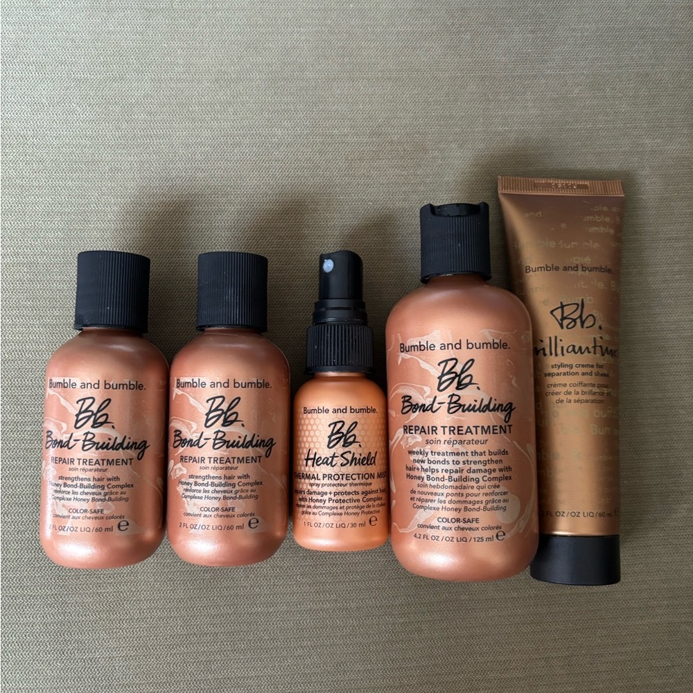 Bumble and Bumble hair repair treatment set